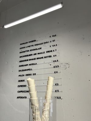 menu july 2026  at Eisdieler in Linz