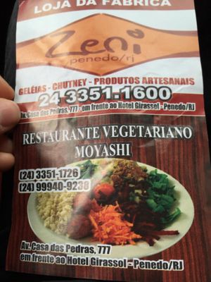 Flyer at Moyashi in Penedo