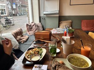 Vegan shoarma en vegan soepje   at SEM Sla En Meer in Amersfoort