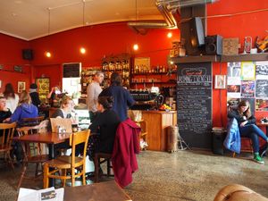 inside at Dog With Two Tails in Dunedin
