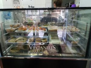 Vegan food at Veganius in Buenos Aires