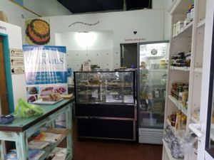 inside at Veganius in Buenos Aires