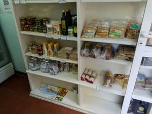 Vegan food at Veganius in Buenos Aires