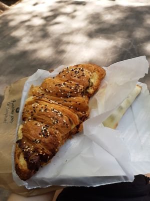 Tatsy Croissant :) at Veganius in Buenos Aires