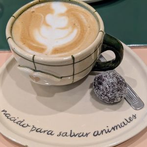 Why yes I am, thank you for noticing at Veganius in Buenos Aires