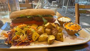 Tofu sandwich   at Veganius in Buenos Aires