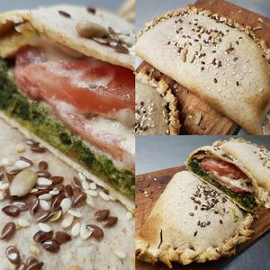 Empanadas integrales at Veganius in Buenos Aires