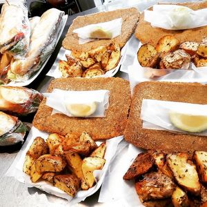 Milanesas de seitan at Veganius in Buenos Aires