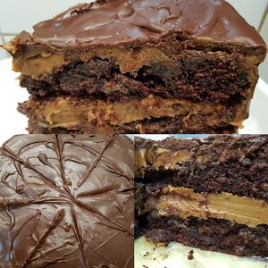 Torta de chocolate at Veganius in Buenos Aires