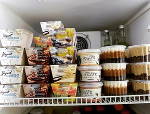 Yogurt at Veganius in Buenos Aires