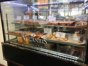 Menu at Veganius in Buenos Aires