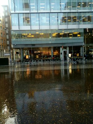 Outside at LEON - Bankside in South East London