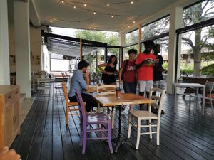 Garden area at Bio Essere in Arco