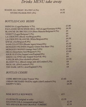   at New River Studios Cafe in North London