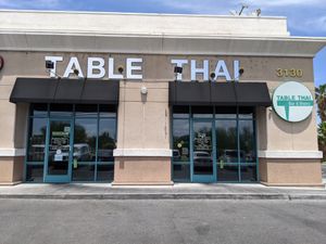 Front of restaruant at Table Thai in Las Vegas