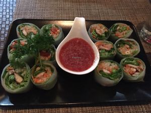 papaya roll  at Table Thai in Las Vegas