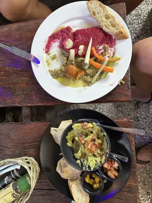   at Green Room Cafe in Jaco