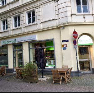 outside at liebevoll in Krefeld