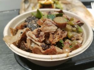 snap peas at Superiority Burger in New York City