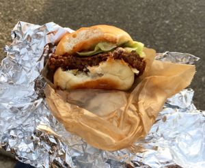 best vegan burger at Superiority Burger in New York City