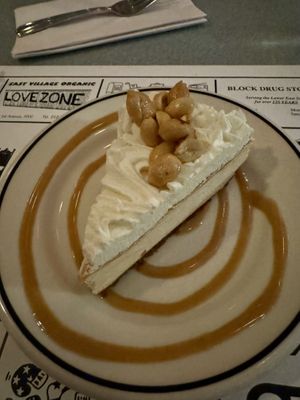 Peanut butter pie  at Superiority Burger in New York City