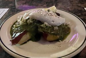 Roasted potato  at Superiority Burger in New York City