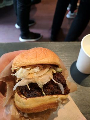 Superiority burger at Superiority Burger in New York City
