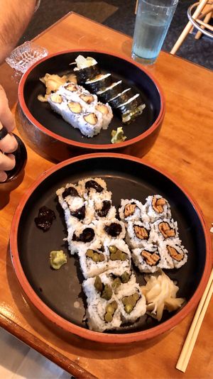 Vegan sushi  at Yosaku in Portland