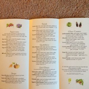 Menu at 21 Oak in Manchester