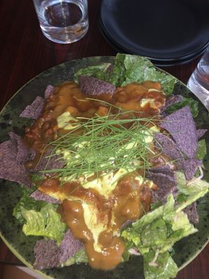 Taco salad at 21 Oak in Manchester