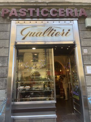   at Pasticceria Gualtieri in Florence