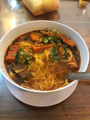 Noodle beef pho  at Dai Loc in Da Lat
