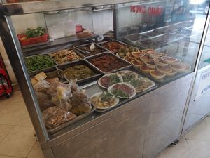 Rice toppings etc at Dai Loc in Da Lat