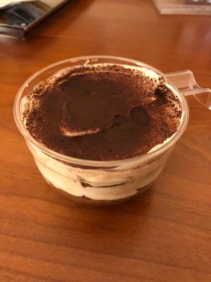 Tiramisu  at Sapore Vegano in Turin