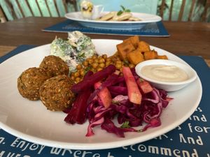 Falafel in Love 😍  at Haven in Siem Reap