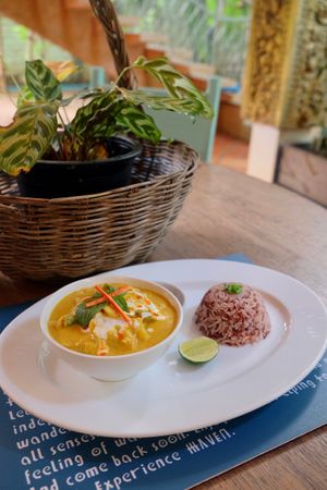 Vegan Khmer Curry at Haven in Siem Reap
