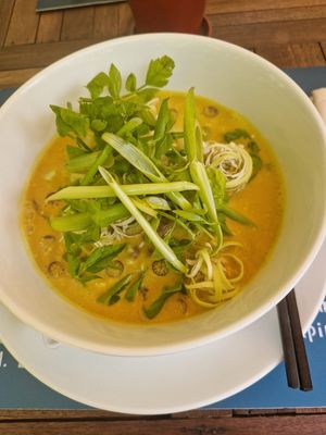 Nom banh chok  at Haven in Siem Reap