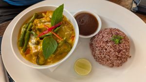 Khmer curry at Haven in Siem Reap