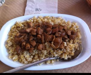 burgul thai with non chicken  at Beware of the Cat in Cimadevilla