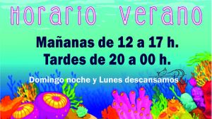 Opening hours in Summer at Beware of the Cat in Cimadevilla