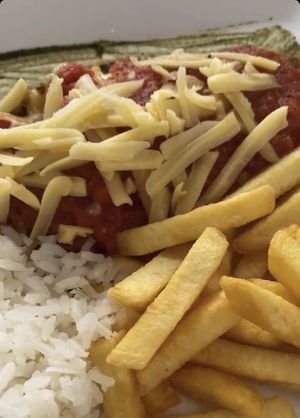 Parmegiana de Berinjela  at Hotel Serra da Estrela - Restaurante Alquimia in Campos Do Jordao