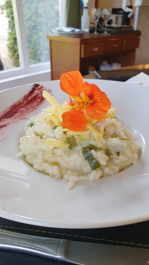 Risotto de alho poró at Hotel Serra da Estrela - Restaurante Alquimia in Campos Do Jordao