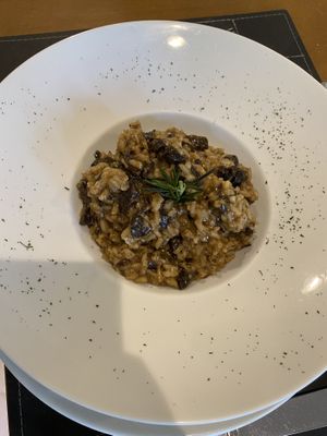 Risoto ao funghi  at Hotel Serra da Estrela - Restaurante Alquimia in Campos Do Jordao