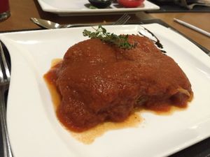 Mushroom lasagna. at Hotel Serra da Estrela - Restaurante Alquimia in Campos Do Jordao