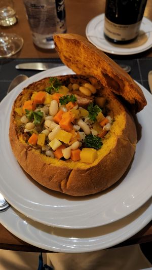 Cassoulet de legumes bem gostoso! Amo o alquimia at Hotel Serra da Estrela - Restaurante Alquimia in Campos Do Jordao
