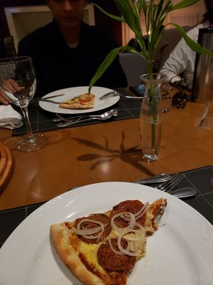 Nota 10 pras pizzas at Hotel Serra da Estrela - Restaurante Alquimia in Campos Do Jordao