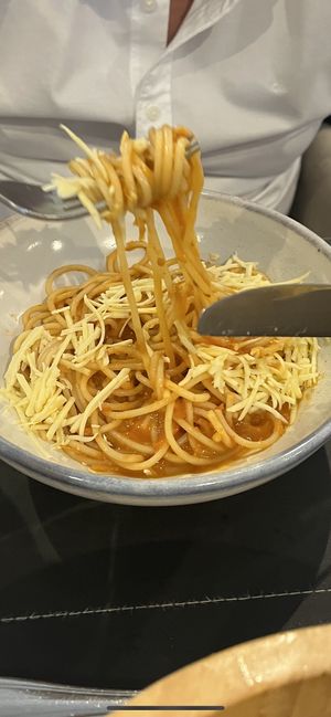 Spaghetti ao sugo com parmesão vegano !!🌱😋  at Hotel Serra da Estrela - Restaurante Alquimia in Campos Do Jordao