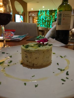 Tartare de pupunha at Hotel Serra da Estrela - Restaurante Alquimia in Campos Do Jordao