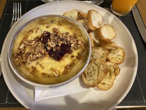 Portobello gratinado  #Veganuary at Hotel Serra da Estrela - Restaurante Alquimia in Campos Do Jordao