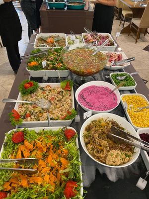 Salad bar at Hotel Serra da Estrela - Restaurante Alquimia in Campos Do Jordao